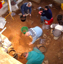 Excavations at Brading Roman Villa (c) SM