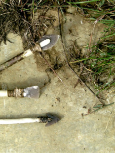 Flint arrowheads © RP